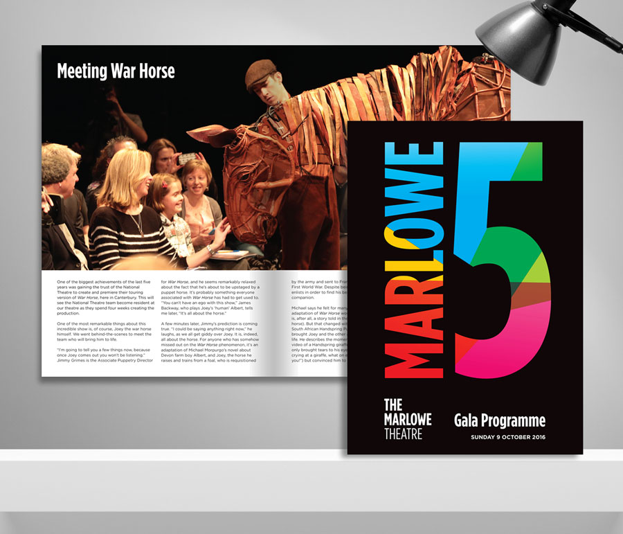 Mickle Creative Solutions - The Marlowe Theatre Gala Programme