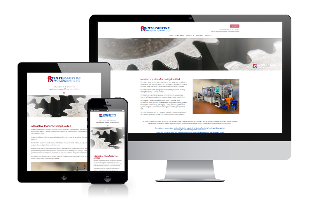 interactivemanufacturing.com by Mickle Creative Solutions