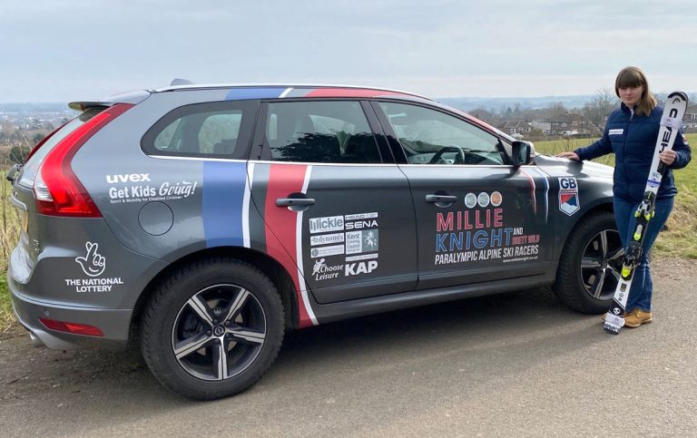 Mickle Creative Solutions Vehicle Graphics - Millie Knight