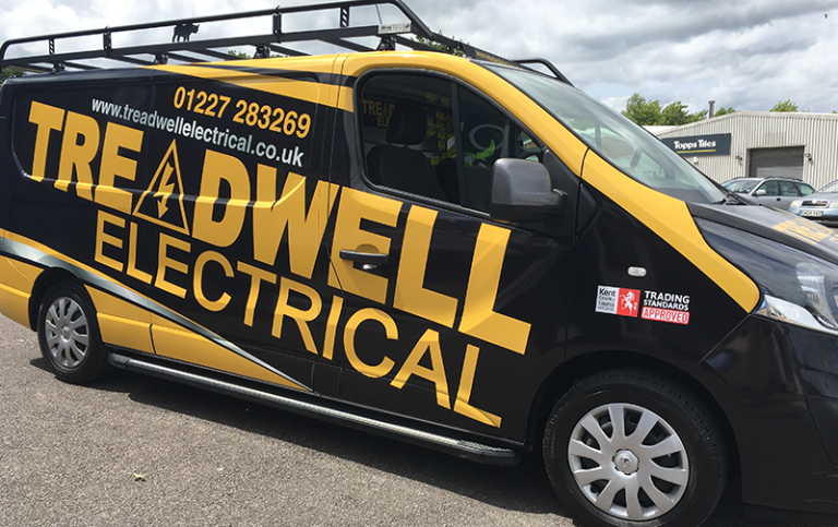 Treadwell Electrical vehicle graphics