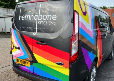 Herringbone Kitchens Vehicle graphics